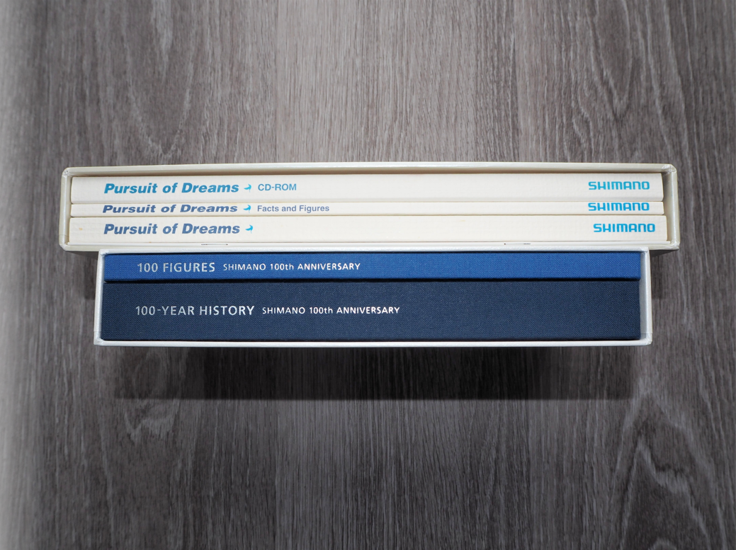 shimano anniversay book set sleeves