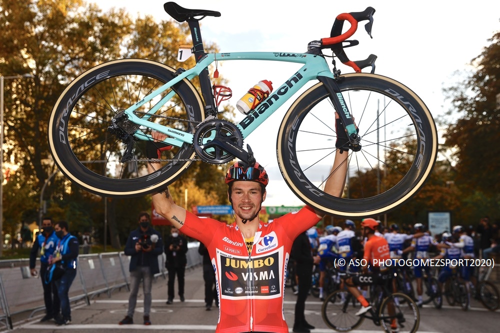 2020 Vuelta Primoz Roglic in Madrid (© ASO, PHOTOGOMEZSPORT2020)
