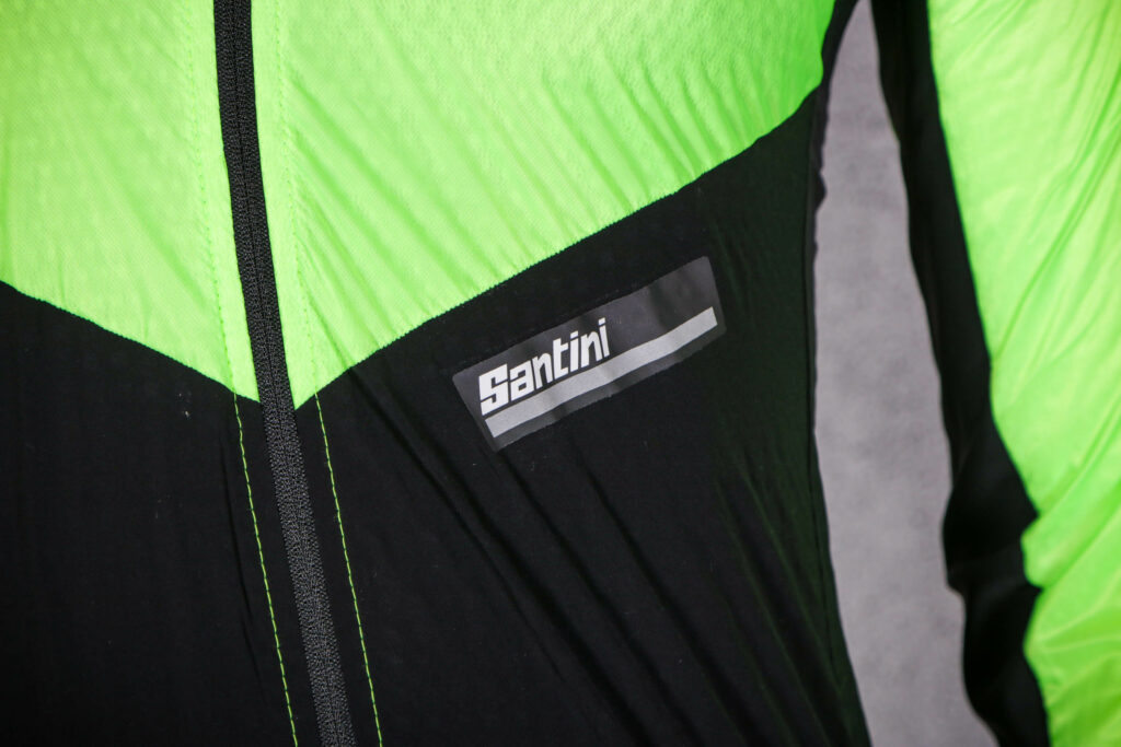 2021 Santini Redux Vigor Men’s Jacket – front logo