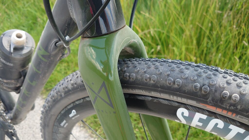 2021 Schwalbe G-One Bite Evolution Line Folding tyre fitted 1.JPG