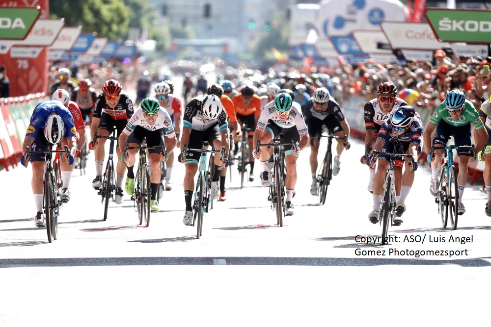 Jasper Philipsen wins Vuelta stage two 2021 (copyright ASO/Photogomezsport)
