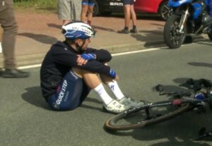 Remco Evenepoel (screenshot Belgian TV)