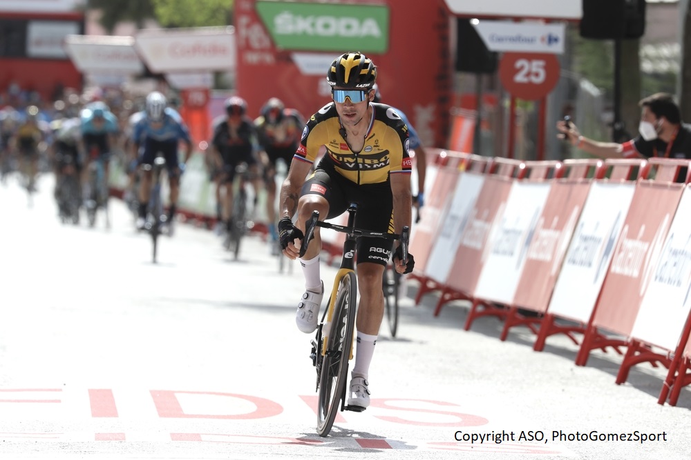 Primoz Roglic wins Stage 11 of 2011 Vuelta – Copyright ASO, PhotoGomezSport