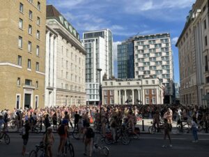 World Naked Bike Ride London 2021 (via WNBR London on Twitter)