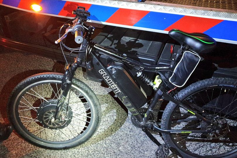 Modified e-bike