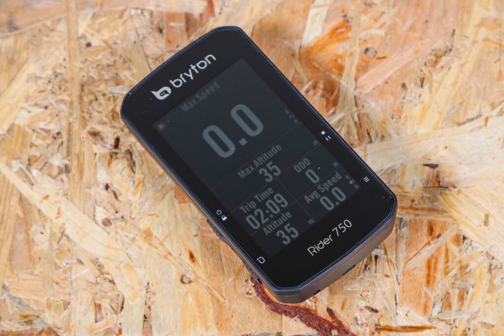 2021 Bryton Rider 750T GPS Cycle Computer Bundle With Speed-Cadence & Heart Rate Monitor &ndash; front.jpg