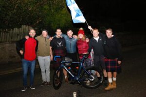 Josh Quigley celebrations Guinness World Record