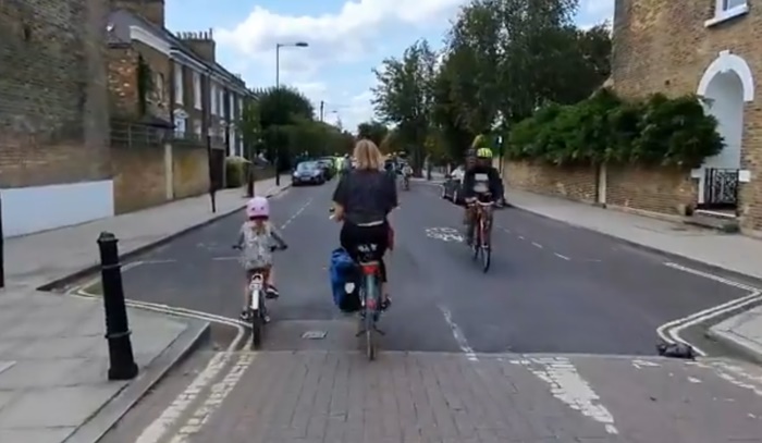 Hackney LTN (via Twitter video)