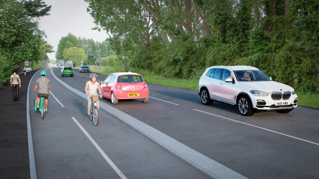 Southbourne-Nutbourne cycle route proposal (via West Sussex CC)