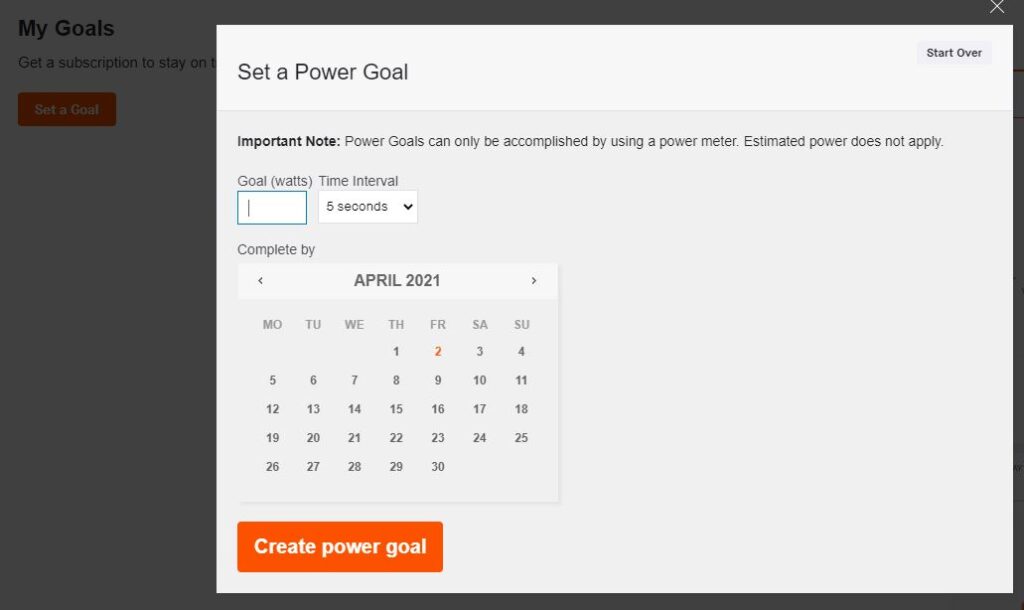 Strava power goal.JPG