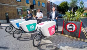 E-cargo bike share scheme via Mete Coban Twitter