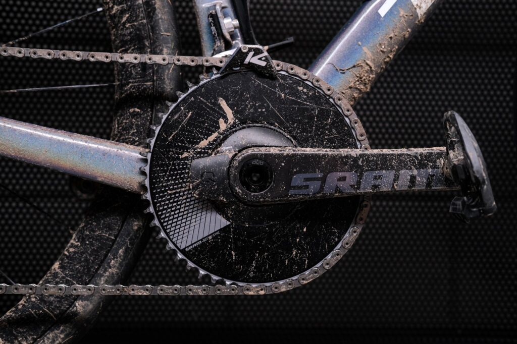 Lizzie Deignan Trek Domane SLR 9 Paris-Roubaix Drivetrain