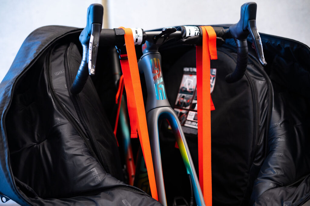 2021 Enve Custom Road x Scicon Sports travel bag straps