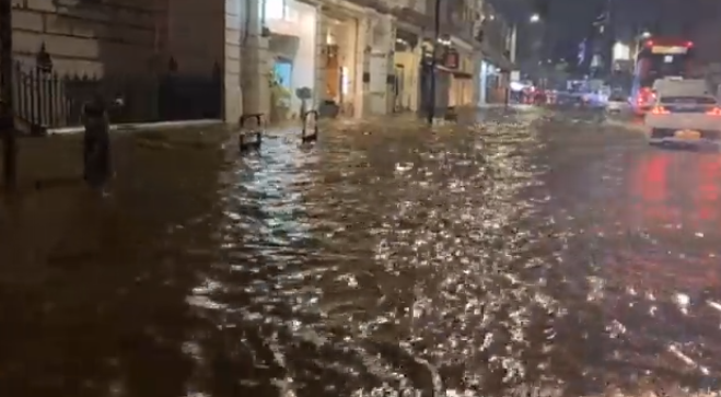 London flooding