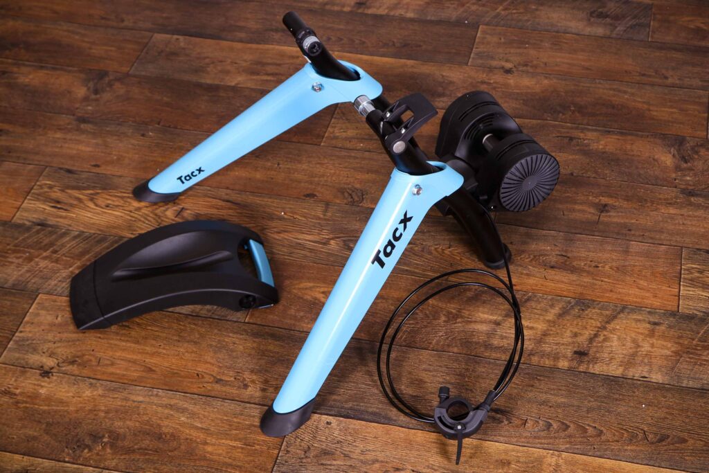 Tacx Boost The versatility of a standard turbo trainer