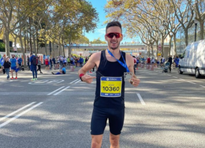 Adam Yates Barcelona Marathon