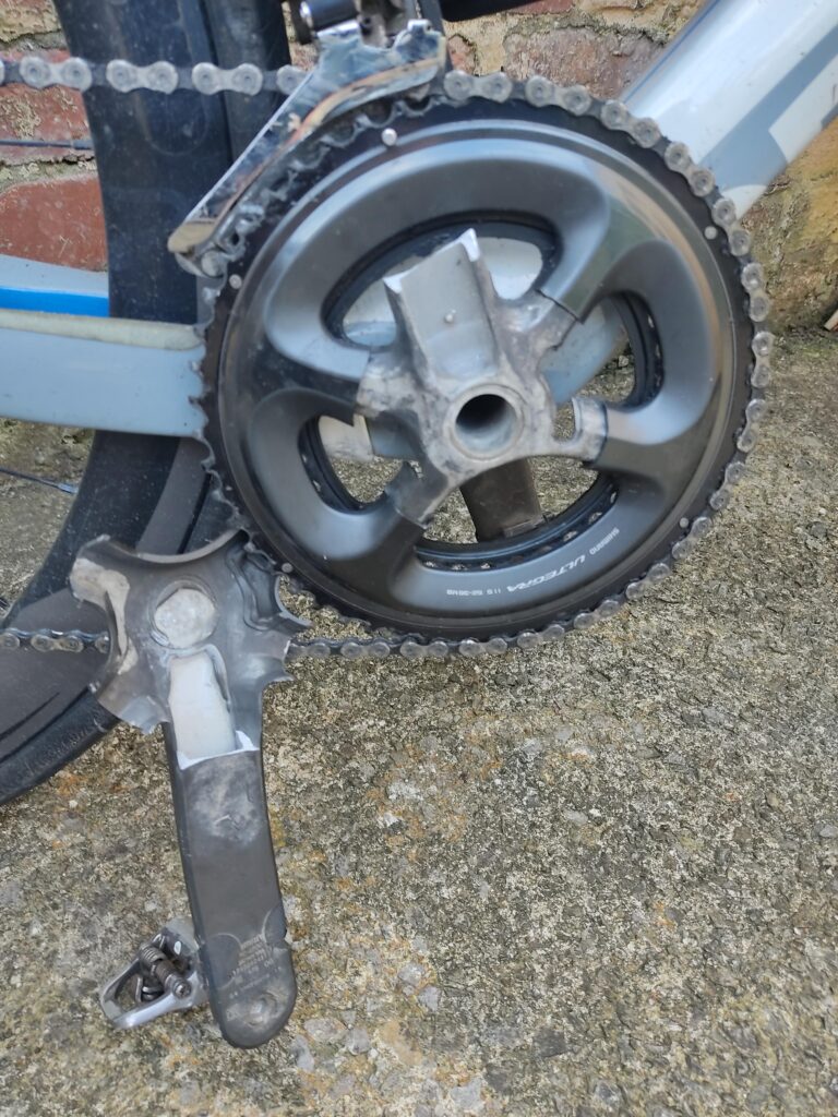 hawinspeter crank arm failure