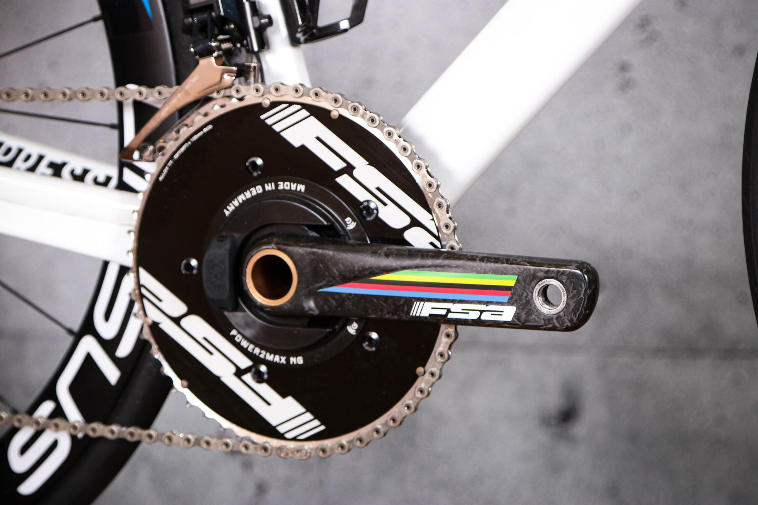 2021 Cinelli Pressure &ndash; Filippo Baroncini U23 World Champion bike &ndash; crank