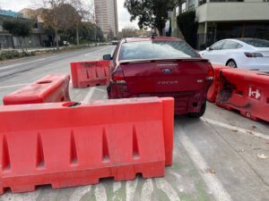Bike lane driver karma