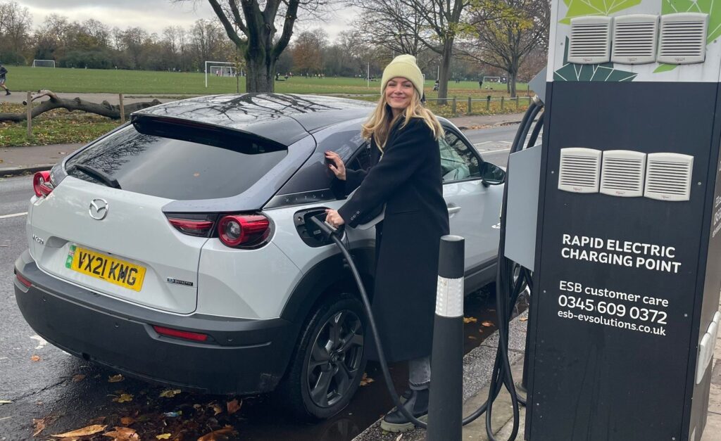 Peloton coaches get Mazda electric cars