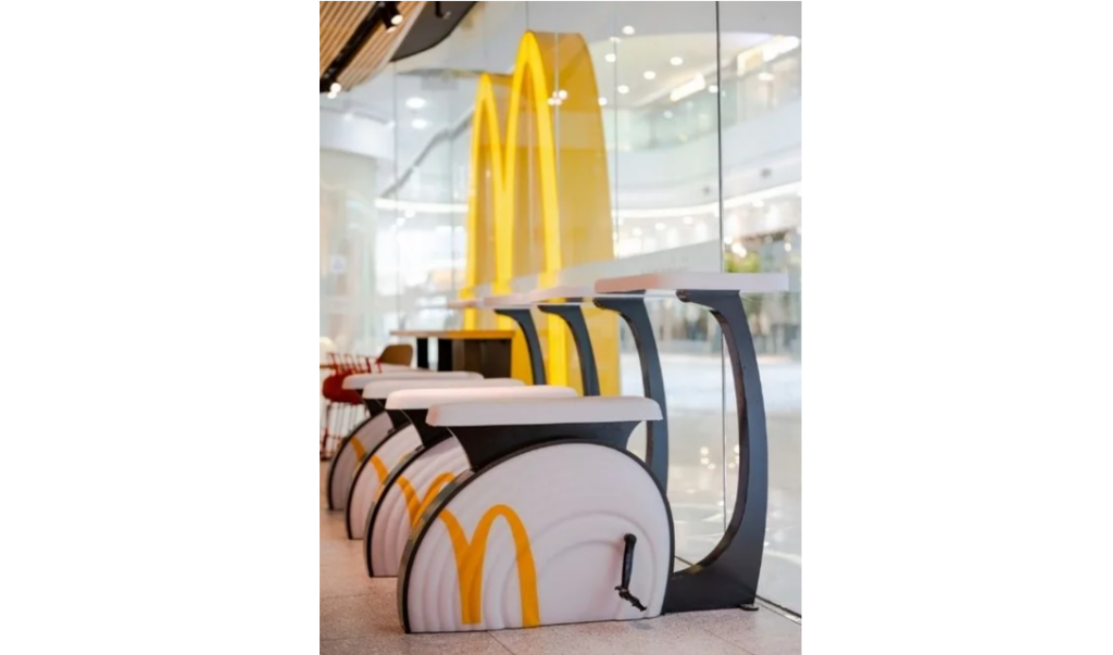 McDonald’s exercise bikes