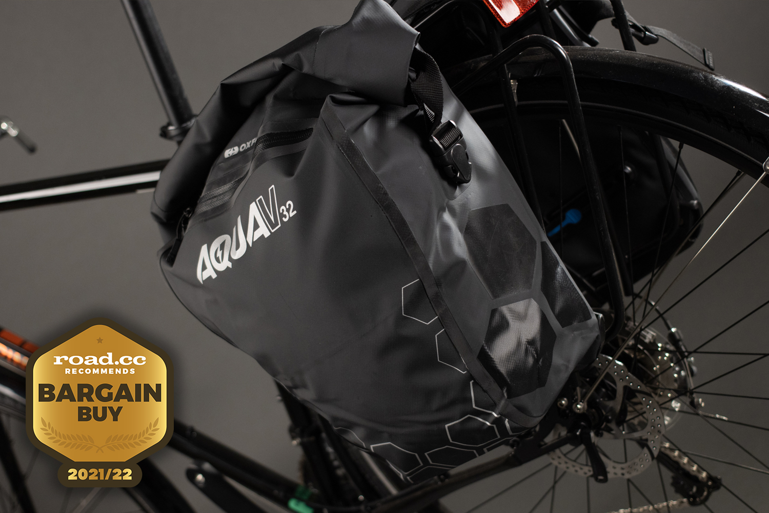accessories of the year Jan 2022 – bargain buy – Oxford Aqua pannier