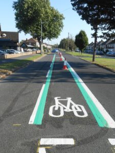 Hull cycle lane