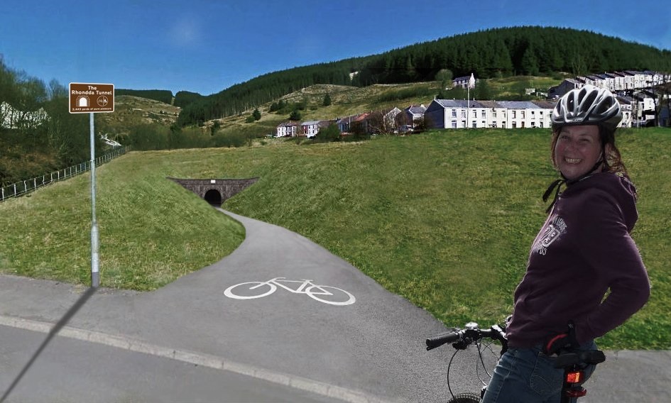 Rhondda Tunnel CGI mock-up