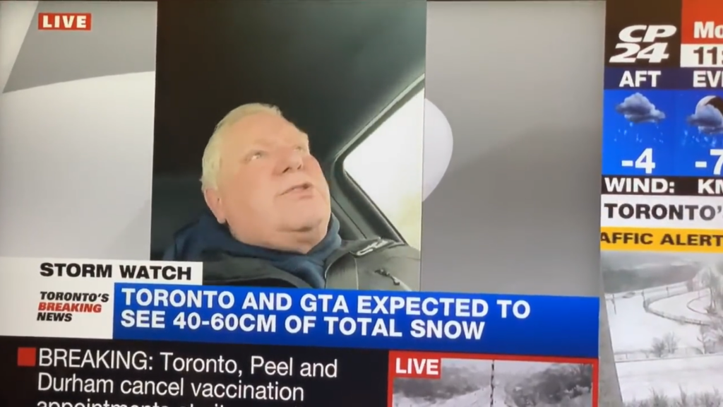 Doug Ford CP24 interview