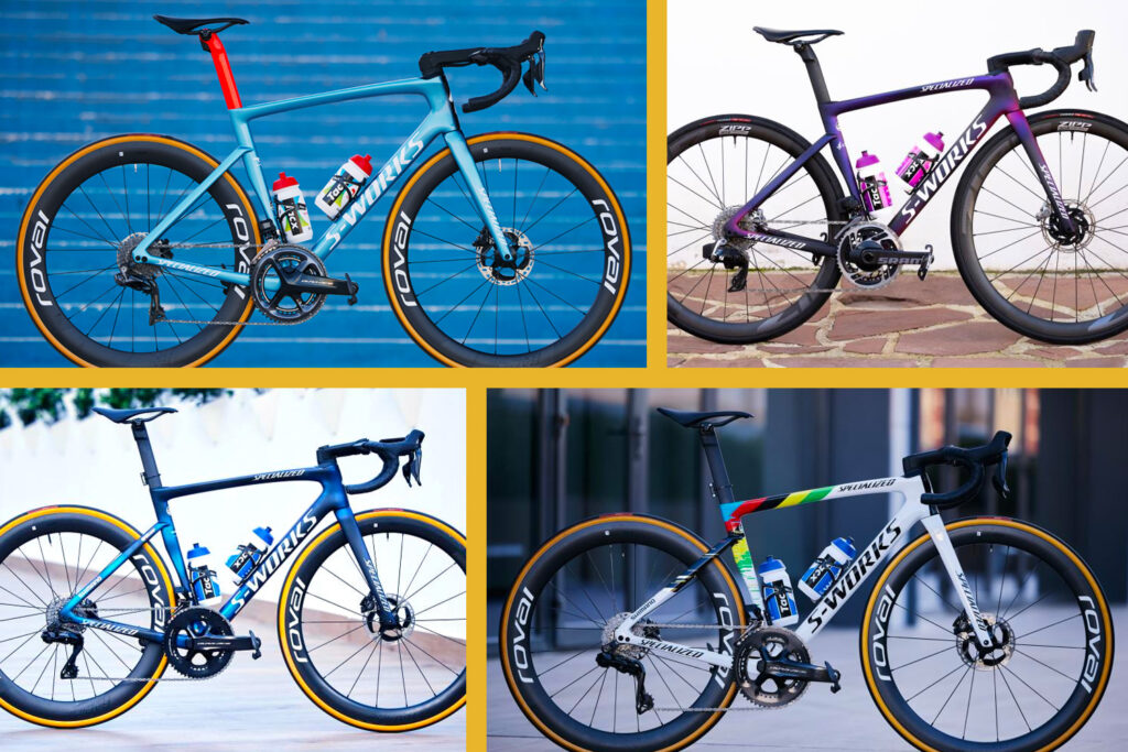 Specialized World Tour colourways Jan 2022