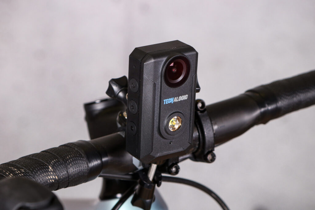 2021 Techalogic Cycle Front Light with Integrated Wide Angle Camera – on bike 1.jpg