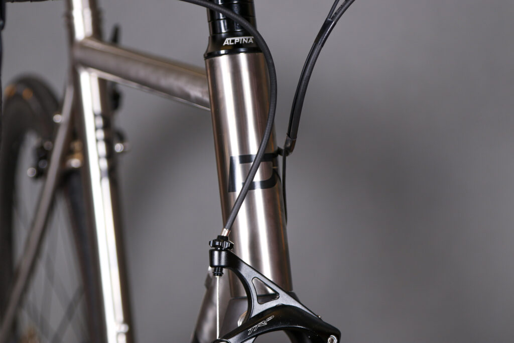 2022 Dolan ADX Titanium &ndash; head tube badge.jpg