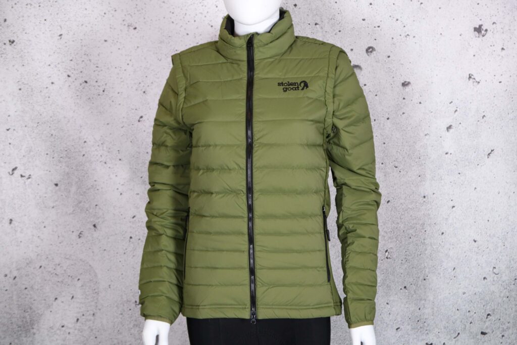 2022 Stolen Goat Womens Olive Adventure Down Jacket.jpg