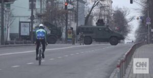 Kyiv cyclist