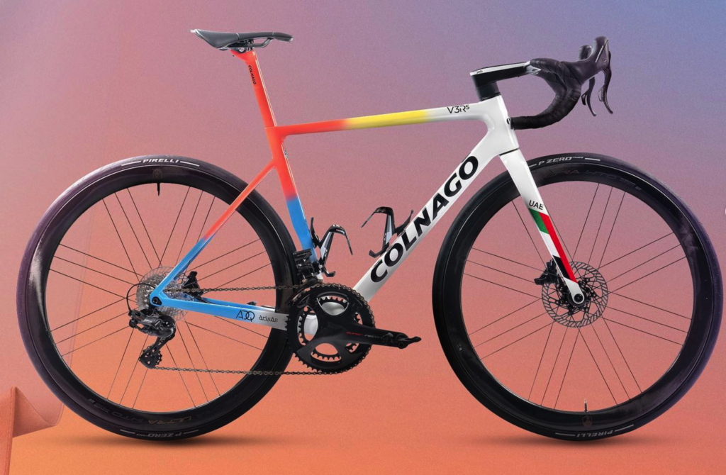 Team UAE ADQ Colnago V3Rs Disc 1