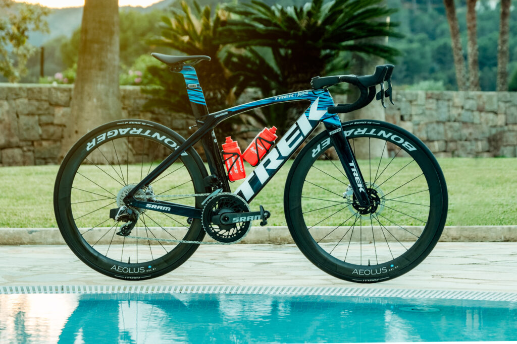2022 Trek Segafredo Madone women’s team bike