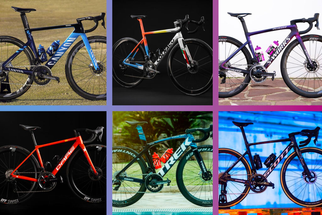 WorldTour Women’s race bikes Feb 2022
