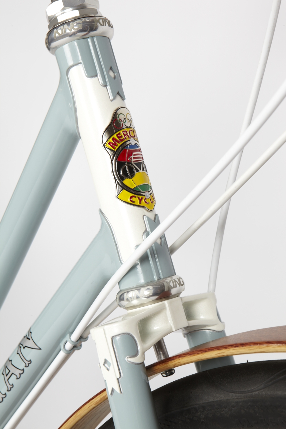Mercian Janes BIke head tube photo Kayti Peschke