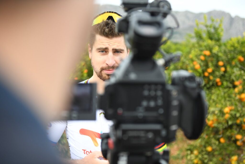 Peter Sagan (via Team TotalEnergies on Twitter)