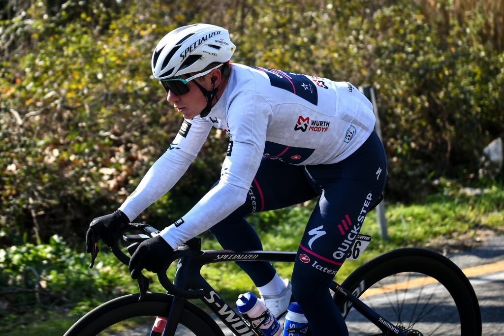 Remco Evenepoel at Tirreno Adriatico 2022 (picture credit RCS Sport).JPG