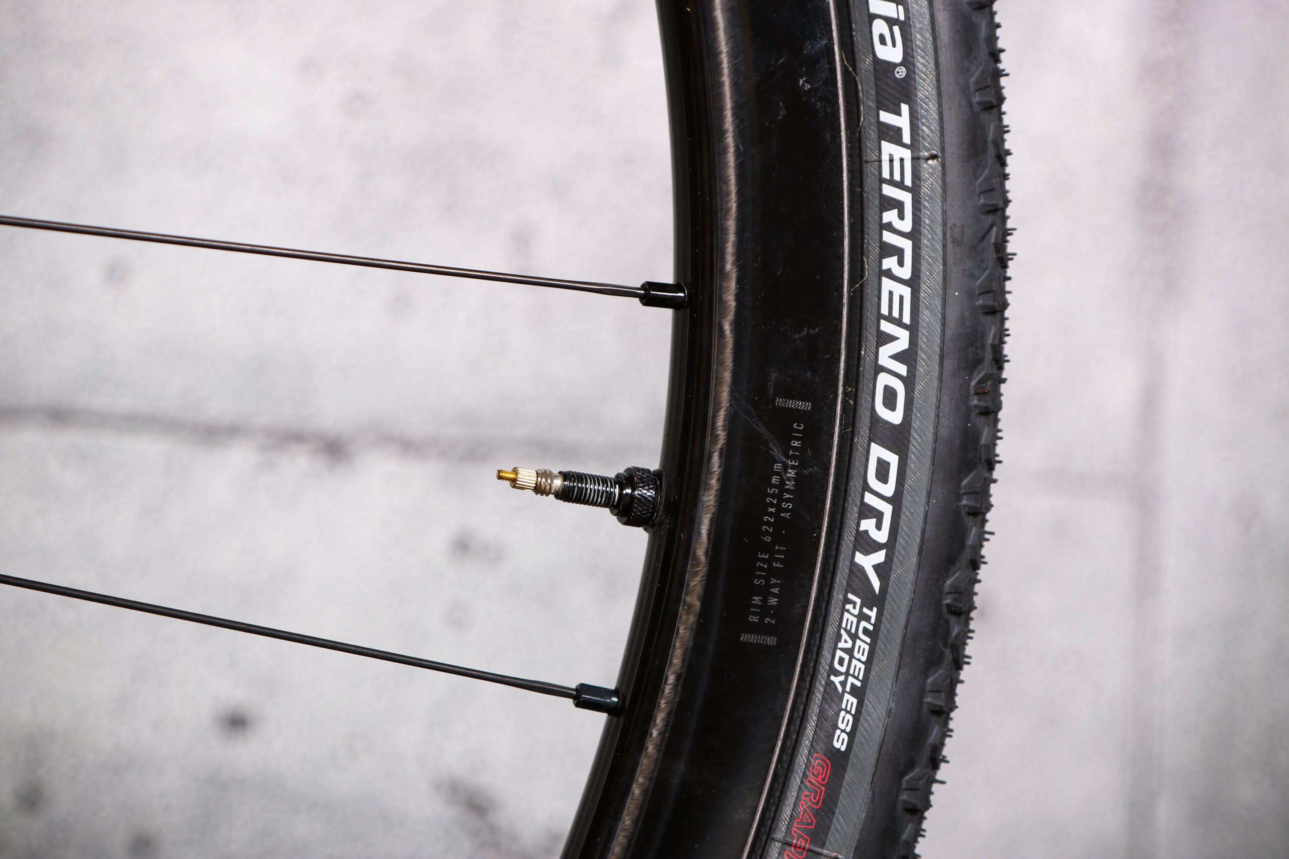 2022 Campagnolo Levante gravel wheelset – valve