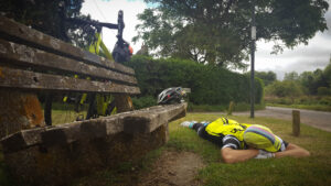 Here be Dragons – Bench Nap (photo ©Gavin Peacock)