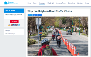 Croydon Conservatives’ website