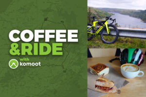 coffee and ride with komoot Matt Page mid wales