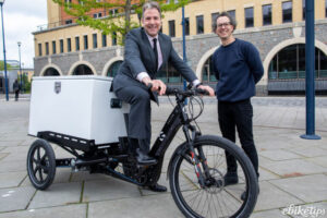 Dan Norris on e-cargo bike