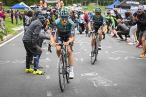 Jai Hindley on 2022 Giro d’Italia Stage 20 (picture credit LaPresse)
