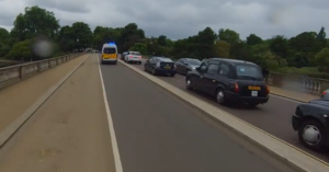 Hyde Park cycle lane police