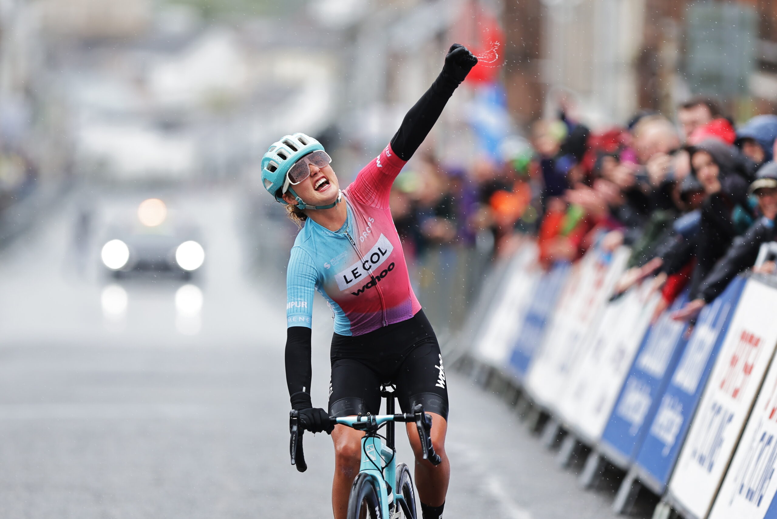 Alice Towers, British road race championships 2022 (Alex Whitehead/SWpix.com)