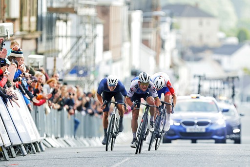 Mark Cavendish British national road race championship win