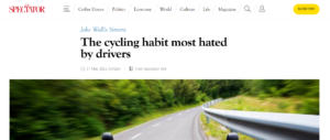 Spectator cycling opinion